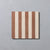 Leather Midi Stripe Cement Tile